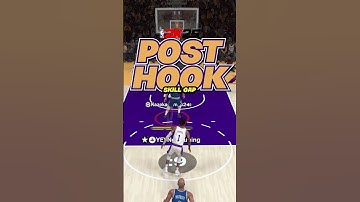 HOW TO POST HOOK #nba2k #shorts