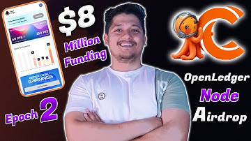 DePin Node Airdrop ✅ - OpenLedger Node Run Airdrop Guide 2025- OpenLedger Raised $8m Funding 🤑