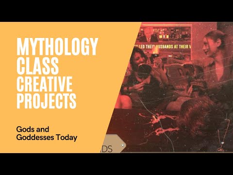 TEDU ELL Mythology Class Creative Projects: 