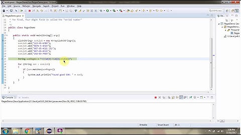 How to Write Regex for Social Security Number (SSN) in Java? | Java Regex | Regex in java