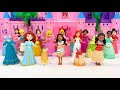 DISNEY PRINCESS PARTY DOLL Rapunzel Cinderella Snow White Aurora  Moulan Tiana Moana Ariel Merida