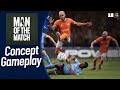 Man of the match concept gameplay new football game