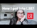 How I got into LSE // STUDY IN THE UK