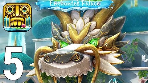 Temple Run 2 Volcano Island Gameplay Walkthrough Part 5 - Enchanted Palace [iOS/Android Games]