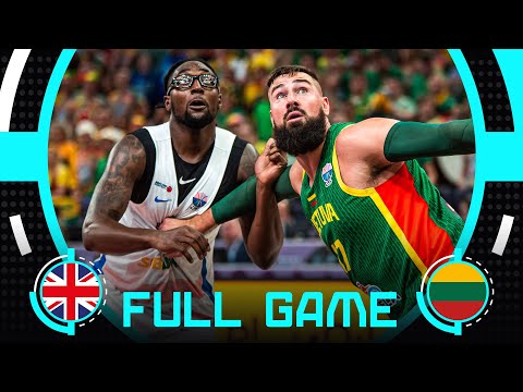 Group Phase | Great Britain v Lithuania | Full Basketball Game | FIBA EuroBasket 2025
