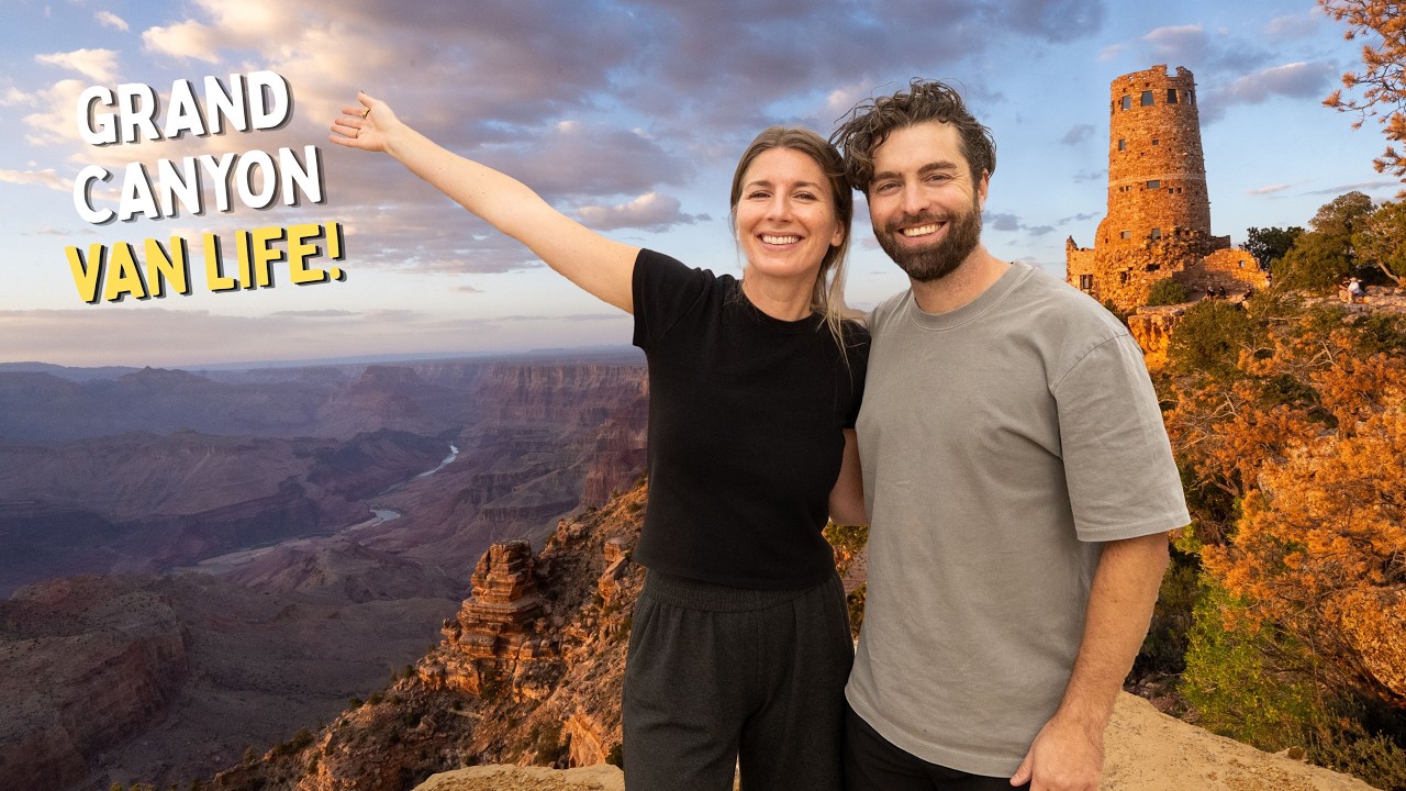 Van Life at the Grand Canyon | Camping, Cooking, and 48 Hours on the ...