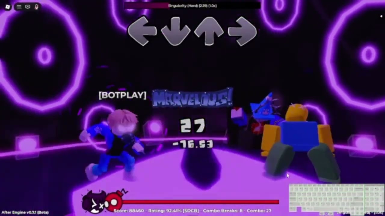 Singularity But Whitty Sings It (Project Afternight Roblox)