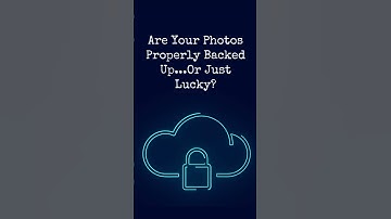 Are Your Photos Properly Backed Up...Or Just Lucky?  #photoorganizing #backup