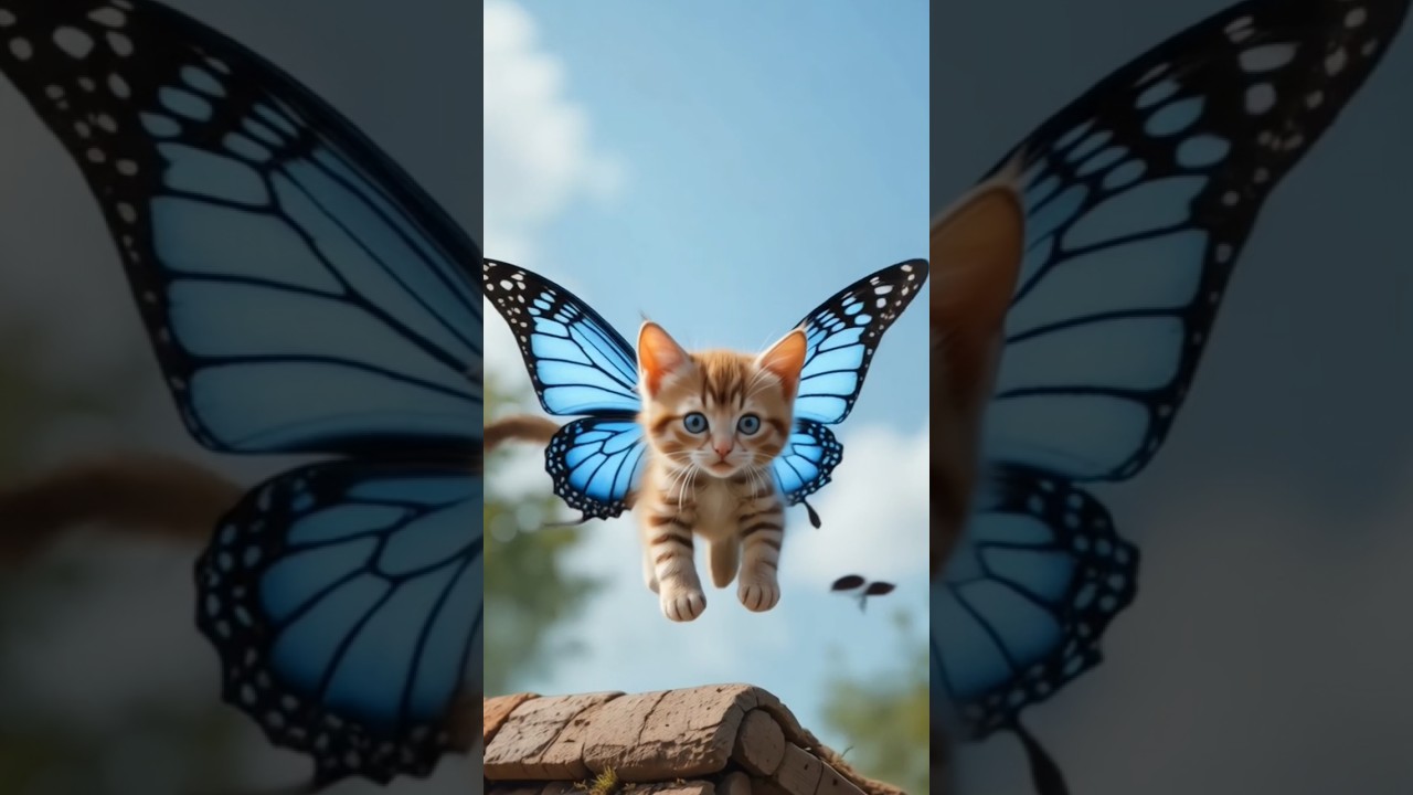 a flying cat story...😽😽😽 