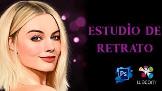 Margot Robbie Retrato