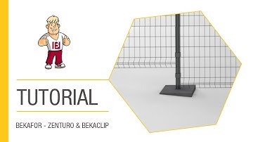 Hoe Bekafor Classic omheiningspanelen op hellingen installeren | Betafence