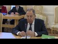 С.Лавров и Ф.Синирлиоглу, Москва, 11 марта 2025 года