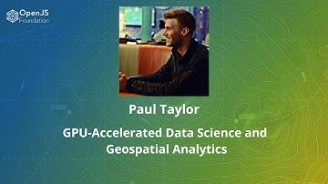 GPU-Accelerated Data Science and Geospatial Analytics