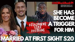 DEVIN NOTICED CAITLIN IS STAND OFFISH BUT THERE IS A BIGGER ISSUE MARRIED AT FIRST SIGHT S20 EP4
