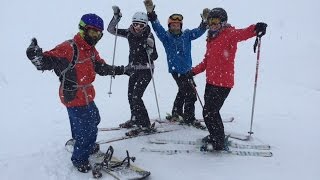 Skiing in Alpe D'Huez 2016