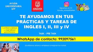 🔴 (AC-S12) Week 12 – Writing Task: Assignment - How much are the shoes (PA6) INGLES II