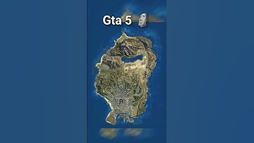 GTA 5 vs GTA 6 #gta #gta5 #gta6 #map #shorts