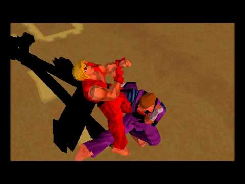 Street Fighter Ex Plus Alpha ( PS1 ) - Ken / Allen - Watch Mode ( May 29, 2019 )