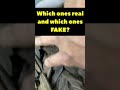 Which is real, which is fake?