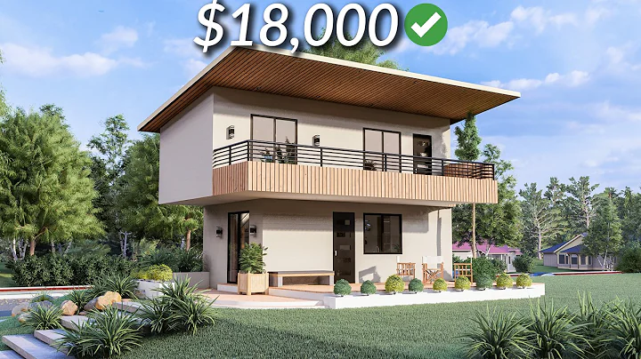 (4x8 Meters) Tiny House Design | 1 Bedroom House Tour