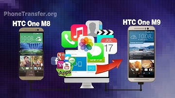 How to Copy All Contacts/Calendar/Apps/Media from HTC One M8 to HTC one M9 , A9