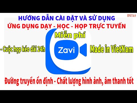Video Ứng dụng DẠY-HỌC-HỌP trực tuyến ZAVI - Thời gian kéo... - youtube