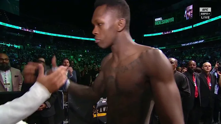 adesanya gastelum Full entrance plus introductions HD 1080p with audio (NOT CLICKBAIT)