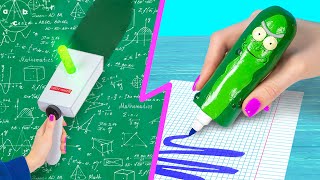 10 حيل لأدوات مكتب ريك ومورتي