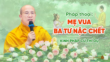 Pháp thoại: Mẹ vua Ba Tư Nặc chết | Kinh Pháp Cú Thí Dụ | Thầy Thích Trúc Thái Minh