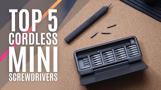 Top 5: Best Mini Cordless Screwdriver Sets of 2023 / Precision Electric Screwdriver, Smart Control