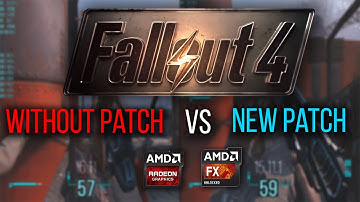 Fallout 4 : New Patch Side By Side Comparison FPS Test R9 280X FX 8350 [November 23 Update]