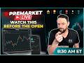 🚨 LIVE Premarket Setup: Stocks, Gold, Bitcoin & Nasdaq Before the Open (June 15)