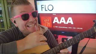 How To Play AAA - FLO Guitar Tutorial (Beginner Lesson!)