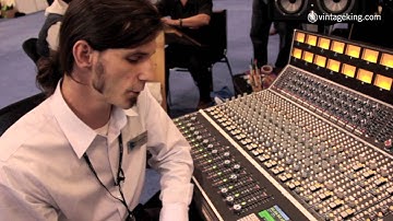 API 1608 Moving Fader Automation @ AES 2011 | VintageKing.com