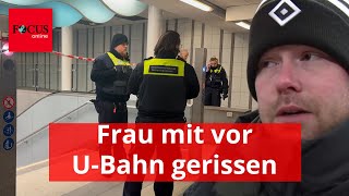 Download Lagu Frau mit vor U-Bahn gerissen - Augenzeuge: Mann wirkte \ MP3