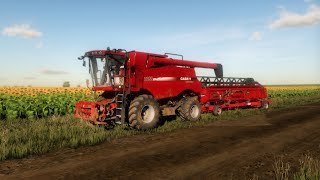 FS22 / Map Vladimirovka / Закончили уборочною зерновых.