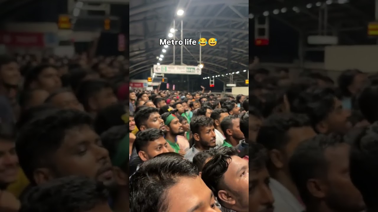 Most crowded metro station 🚉 