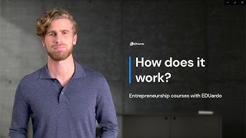 Entrepreneurship courses with EDUardo | How does EDUardo work? | EDUardo Business Simulation