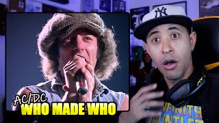 AC/DC - Who Made Who (Official HD Video) Reaction