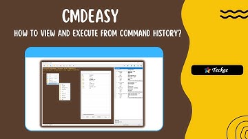 Windows Command line Made Easy | CmdEasy | How to view and execute command history?