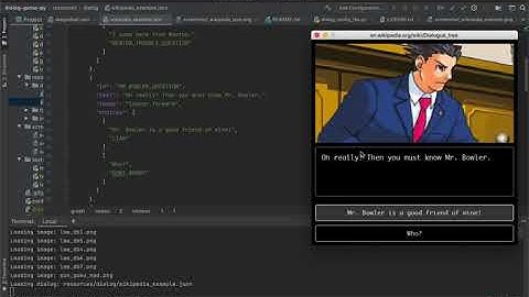 Visual novels with Pygame #1: First version