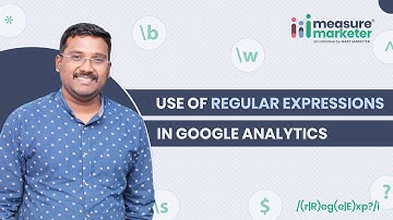 Where to use Regular Expressions in Google Analytics?