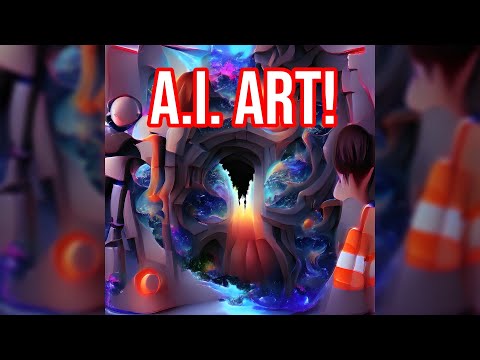 Molten Multi-Dimensional Portal - AI Creative Exploration