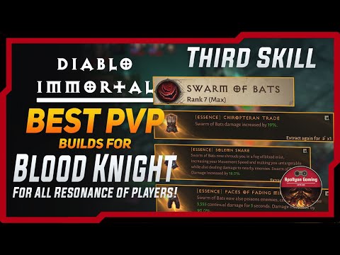 Best Blood Knight Build Guide in Diablo Immortal 