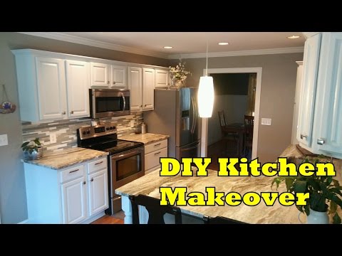 DIY Kitchen Makeover Cheap and Easy – OurHouse DIY DIY Kitchen Makeover Cheap and Easy – OurHouse DIY
