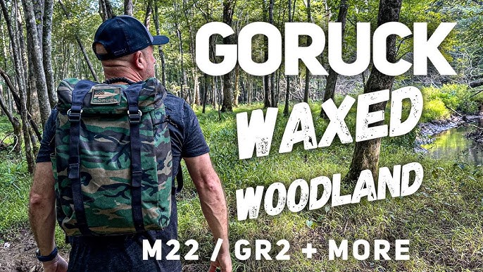 GORUCK Waxed Woodland Camo Kit Bag - 32L - Waxed Woodland Camo, Duffle Bags