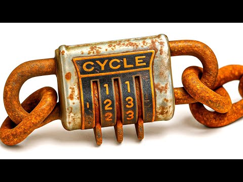Restoration Rusty Antique Bicycle Lock!
