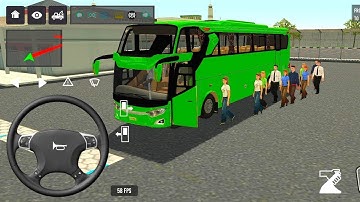 Euro Coach Bus Simulator 2020 | City Bus Driving Game | Android Gameplay 