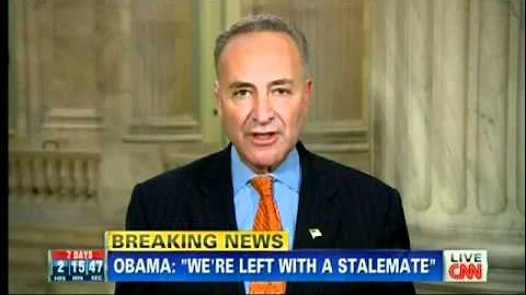 Schumer on Piers Morgan Tonight to Discuss Reid Debt Reduction Plan