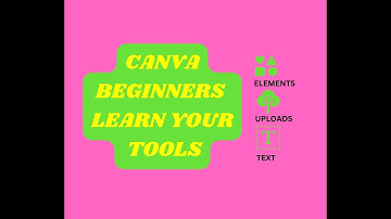 Canva For Beginners, Learn the Toolbar                   partner.canva.com/qn1b1q